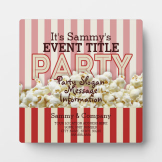 It's Your Personalized Party Supply. Plaque