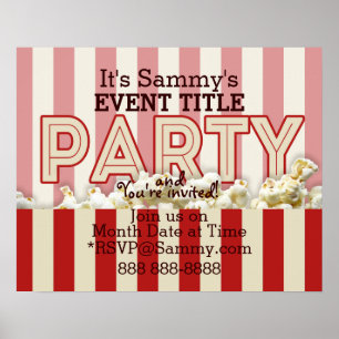 It's Your Personalized Party Supply. Poster