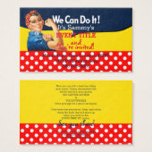 It's Your Personalized Rosie Party Supply (Front & Back)