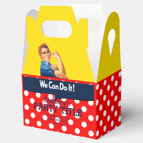 Its Your Rosie Party Favors Personalize This Favor Boxes