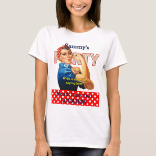 It's Your Rosie Party Tee Personalize it