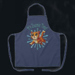 It's Zoomie Time Orange Tabby Cat Apron<br><div class="desc">"It's Zoomie Time" Merchandise... ... .. Unleash the playful spirit of your favorite feline with this delightful "It's Zoomie Time" collection! Featuring an adorable zoomie cat captured mid-leap, the merchandise is perfect for cat lovers and anyone who appreciates a burst of joy. The whimsical design showcases a dynamic circle of...</div>