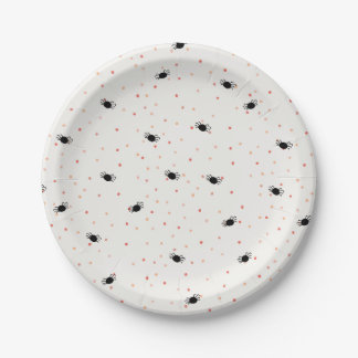 Itsy Bitsy Spider Paper Plate - Halloween Party