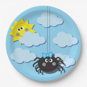 Itsy Bitsy Spider Party Plate