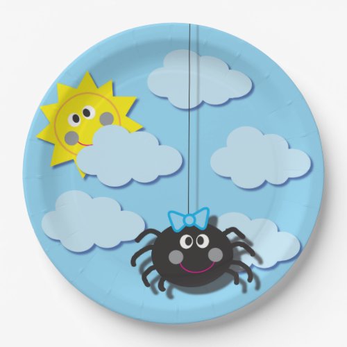 Itsy Bitsy Spider Party Plate