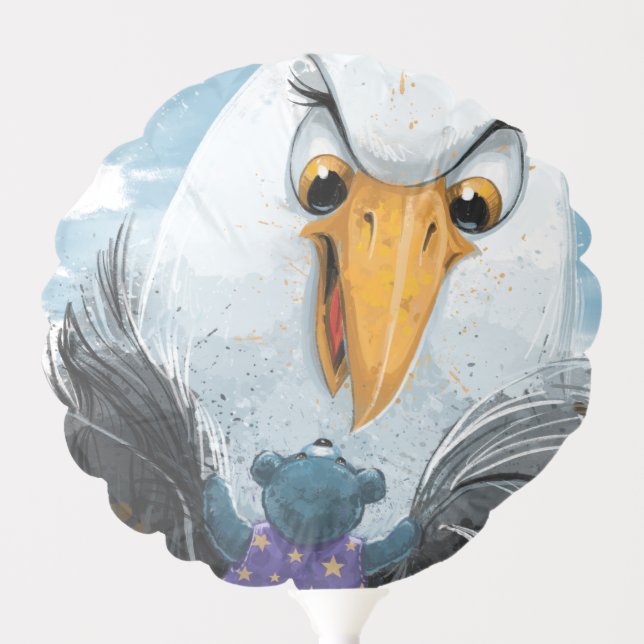 Itsy Bitsy Teddy Bear Willie Balloon (Front)