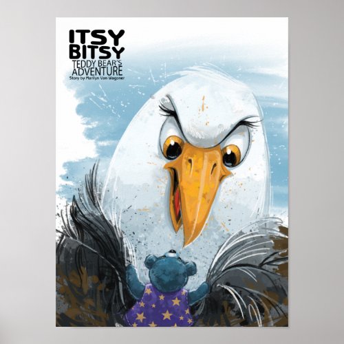 Itsy Bitsy Teddy Bear Willie Poster