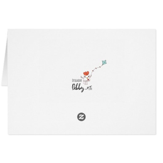 Itty Bitty Knitting Committee Card 5 x 7 (Back Horizontal)