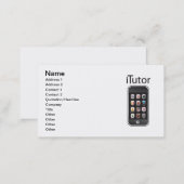 itutor Business Card (Front/Back)