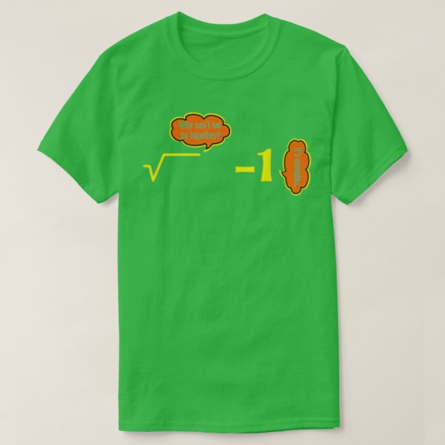 Itx27s Complex Numbers Math Jokes Humor T-Shirt (Design Front)