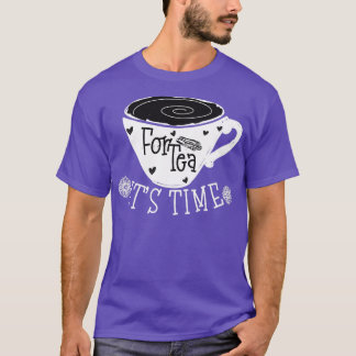 Itx27s Time For Tea Tea Time Framed 1 T-Shirt