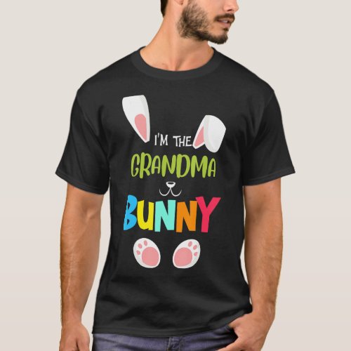 Iu2019m The Grandma Bunny Matching Family Easter P T_Shirt