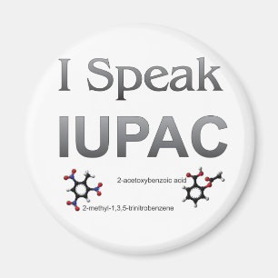 IUPAC International Union Pure & Applied Chemistry Magnet
