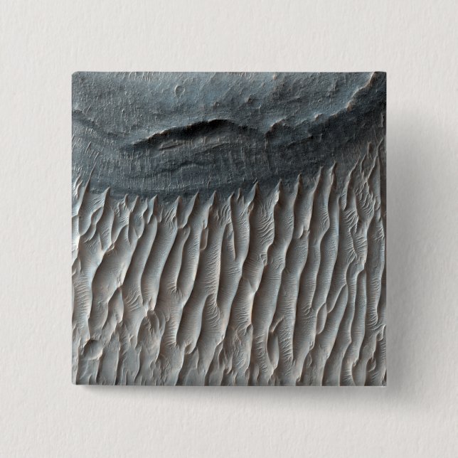 Ius Chasma, a large canyon on Mars Pinback Button (Front)