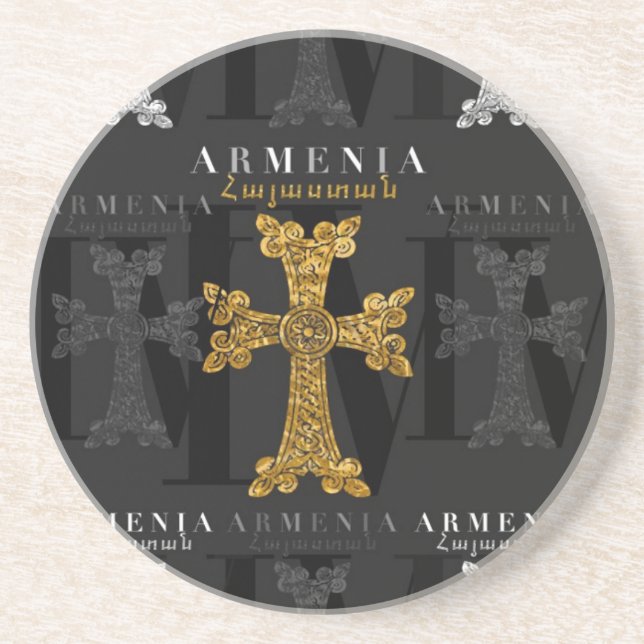 IV - Armenia Drink Coaster (Front)