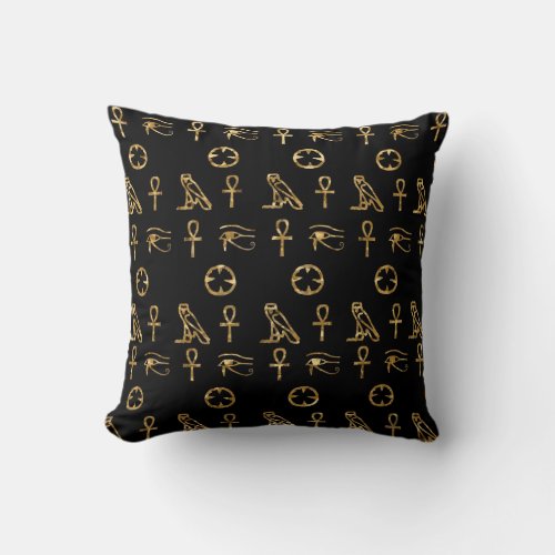 IV _ EGYPT Print Blanket Throw Pillow