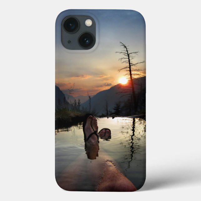 Iva Bell Hot Springs Sunset Ansel Adams Wilderness Case-Mate iPhone Case (Back)