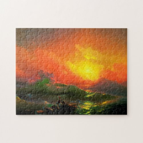 IVAN AIVAZOVSKY _ The ninth wave 1850 Jigsaw Puzzle