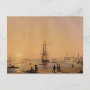 Ivan Aivazovsky- Venice Postcard