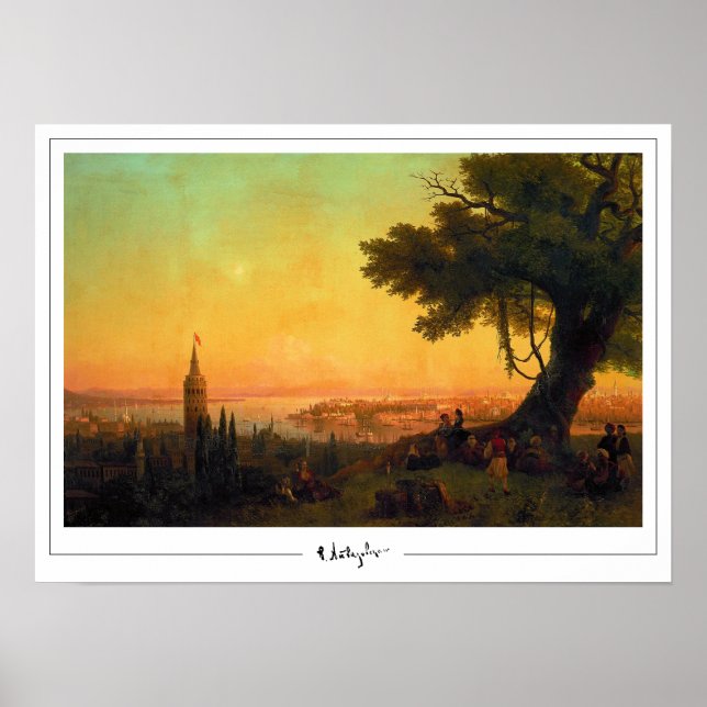 Ivan Aivazovsky Zedign Art Poster #308 (Front)