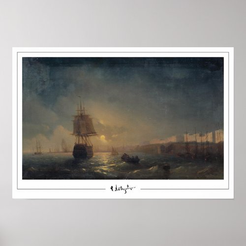 Ivan Aivazovsky Zedign Art Poster 559