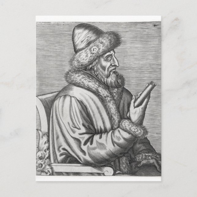 Ivan IV  the Terrible Postcard (Front)