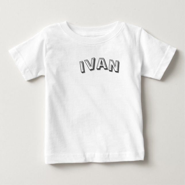 Ivan Name, Baby T-Shirt (Front)