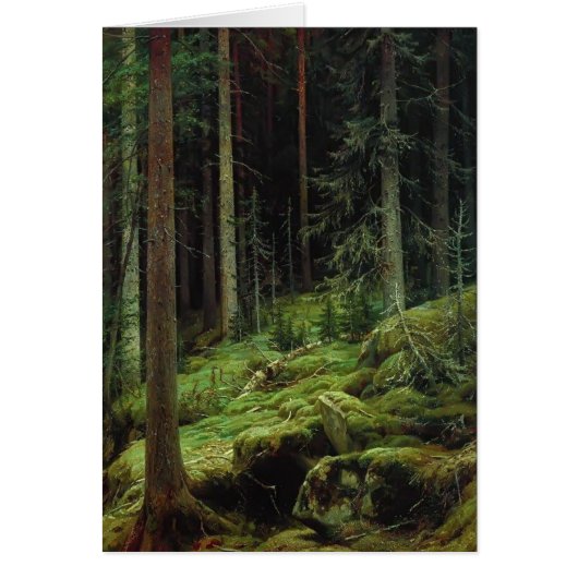 Ivan Shishkin- Thickets Cards (Front)