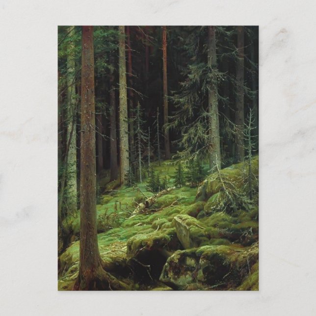 Ivan Shishkin- Thickets Postcard (Front)