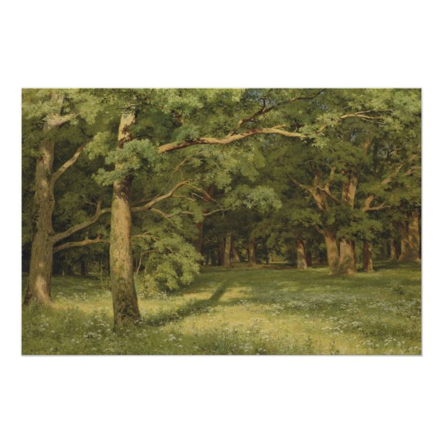 Ivan Shiskin The Forest Clearing CC0350 Poster (Front)