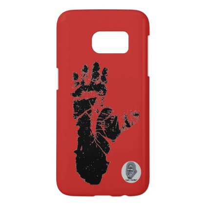Ivan the Gorilla footprint case for Samsung 7
