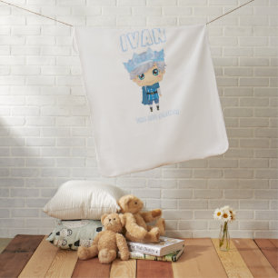 Ivan the ice prince baby baby blanket
