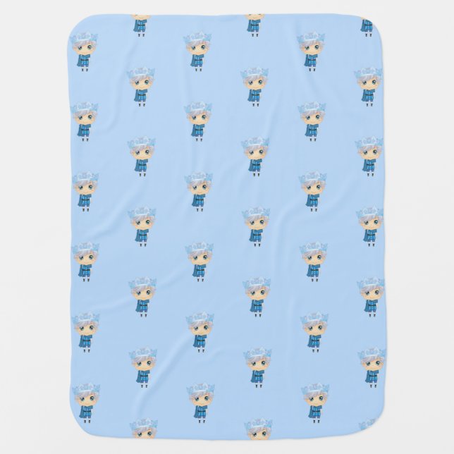Ivan the ice prince baby baby blanket (Front)