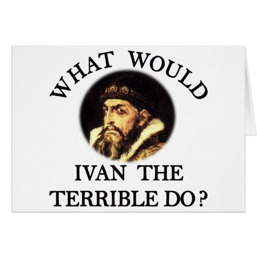 Ivan the Terrible Cards (Front Horizontal)