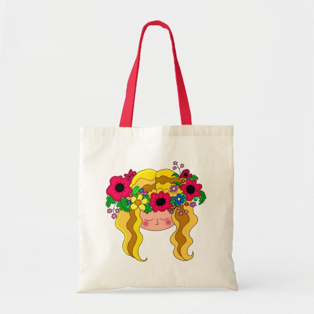 Ivana Kupala Ukrainian Folk Art Tote Bag (Front)