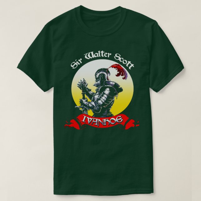 Ivanhoe Cover Tribute T-Shirt (Design Front)