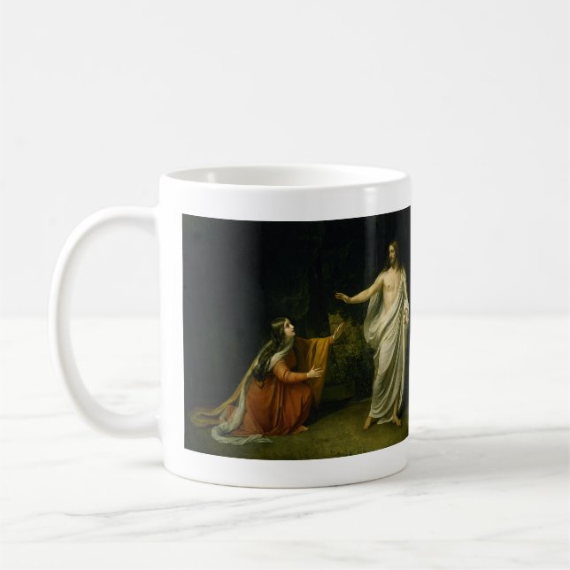 Ivanov's Christ's Appearance to Mary Magdalene Coffee Mug (Left)