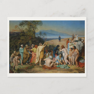 Ivanov's The Apparition of Christ to the People Postcard