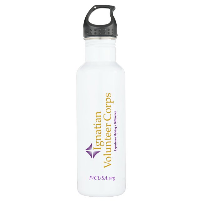 IVC Aluminum Stainless Steel Water Bottle (Front)