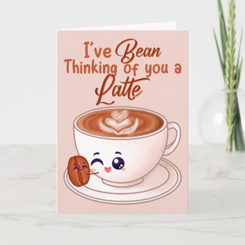 Ive Bean Thinking Of You _ Cheerful Card