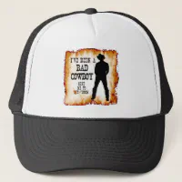 Dad-Knows-A-Lot-But-Grandpa-Knows-Everything Hat Cowboy Hat Unisex
