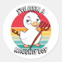 Ive been a naughty boy - duck