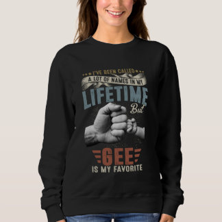 I've Been Called Lots Of Names But Gee Is My Favor Sweatshirt