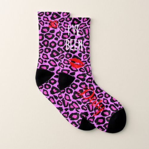 Ive Been Dirty Thirty 30th Birthday Party Favor Socks
