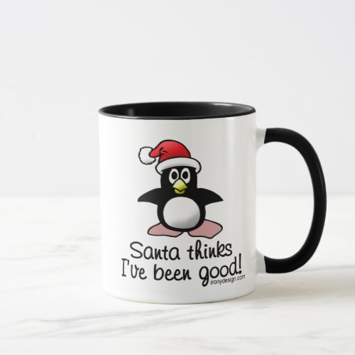 Ive Been Good Penguin Mug