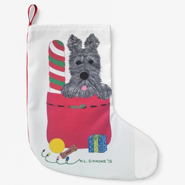 I'VE BEEN GOOD SMALL CHRISTMAS STOCKING (Front)