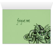 I've been Knotty~ lil Dragon Celtic Knot Card (Inside Horizontal (Bottom))