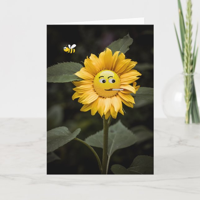 I've been successfully pollinated. card (Front)