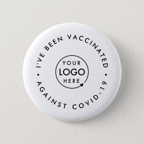 Ive been Vaccinated Covid_19 Business Logo Staff Button