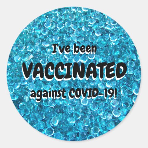 Ive Been Vaccinated Oval Sticker